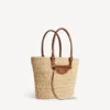 Damen-Korb «Le City» Medium in Natur/Camel Damen-Korb «Le City» Medium in Natur/Camel