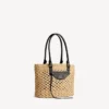 Damen-Korb «Le City» Medium in Natur/Schwarz