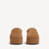 Damen-Pantolette «Alaska Soft» mit Plateau in Braun/Weiss