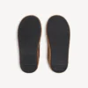Damen-Pantolette «Alaska Soft» mit Plateau in Braun/Weiss