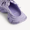 Damen-Pantolette «Check» in 3XL, lila