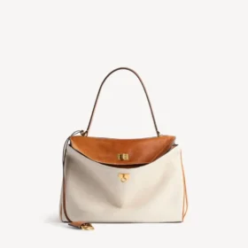 Damen-Rodeo-Handtasche, mittelgross, in Beige/Tan Cowboy