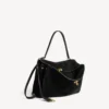 Damen-Rodeo-Handtasche, mittelgross, in Schwarz Damen-Rodeo-Handtasche, mittelgross, in Schwarz