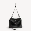 Damen-Rodeo-Handtasche, mittelgross, in Schwarz Damen-Rodeo-Handtasche, mittelgross, in Schwarz