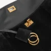 Damen-Rodeo-Handtasche, mittelgross, in Schwarz Damen-Rodeo-Handtasche, mittelgross, in Schwarz