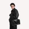 Damen-Rodeo-Handtasche, mittelgross, in Schwarz Damen-Rodeo-Handtasche, mittelgross, in Schwarz