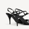 Damen-Sandale «Avenue Bow» in Schwarz/Silber Damen-Sandale «Avenue Bow» in Schwarz/Silber
