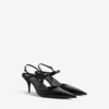 Damen-Slingback «Avenue Bow» in Schwarz/Silber Damen-Slingback «Avenue Bow» in Schwarz/Silber