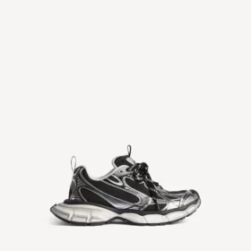 Damen-Sneaker 3XL in Schwarz/Silber