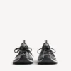Damen-Sneaker 3XL in Schwarz/Silber Damen-Sneaker 3XL in Schwarz/Silber