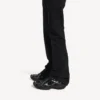 Damen-Sneaker 3XL mit Anhängern in Schwarz/Silber