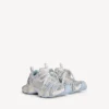 Damen-Sneaker 3XL mit «Extreme Laces»-Logo in Weiss/Off-White/Hellblau
