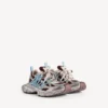 Damen-Sneaker 3XL mit Schnürung in Braun/Beige/Blau Damen-Sneaker 3XL mit Schnürung in Braun/Beige/Blau