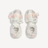 Damen-Sneaker 3XL mit Schnürung in Weiss/Hellrosa