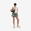 Damen-Sneaker 3XL mit Schnürung in Weiss/Hellrosa