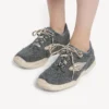 Damen-Sneaker «Hamptons» aus Denim in Blau/Creme