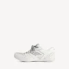 Damen-Sneaker «Hamptons» in Weiss mit mittlerem Used-Look Damen-Sneaker «Hamptons» in Weiss mit mittlerem Used-Look
