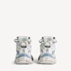 Damen-Sneaker in Blau/Gelb/Weiss