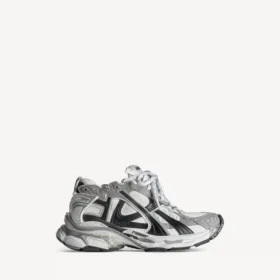 Herren-Sneaker für den Laufsport in Grau/Weiss/Schwarz