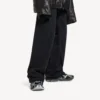 Damen-Sneaker in Schwarz/Silber