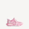 Damen-Sneaker mit «Track»-Schablonenlogo in Pink/Weiss Damen-Sneaker mit «Track»-Schablonenlogo in Pink/Weiss