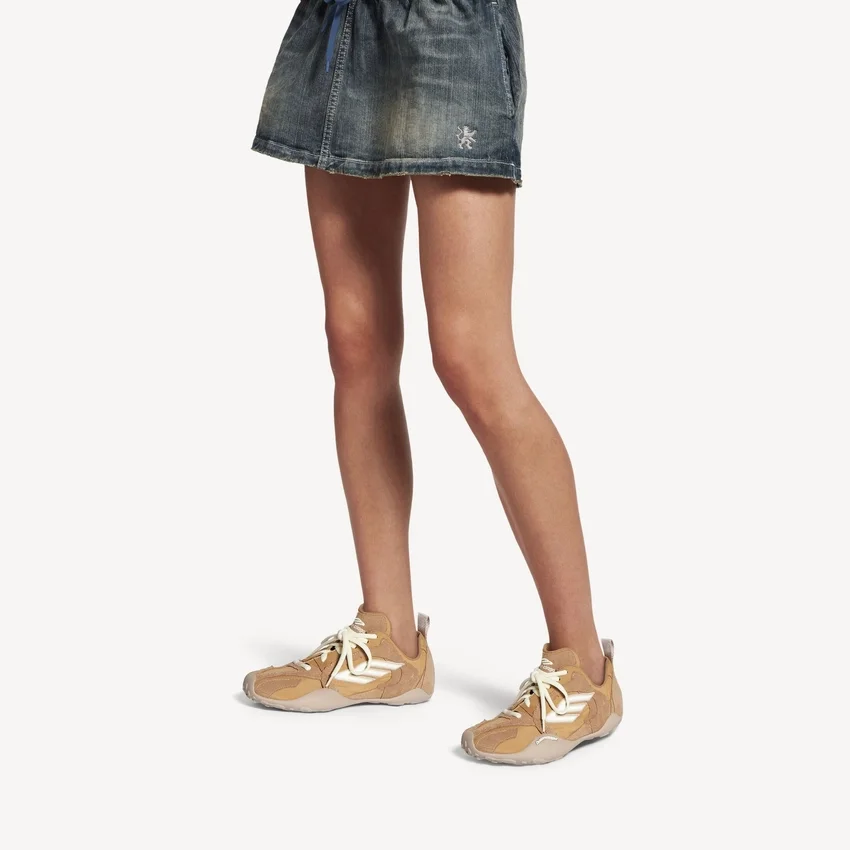 Damen-Sneaker «Monday Ultra» in Beige/Weiss Damen-Sneaker «Monday Ultra» in Beige/Weiss
