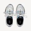 Herren-Sneaker «Radar Gradient Lines» in Weiss/Grau/Silber/Schwarz/Blau Herren-Sneaker «Radar Gradient Lines» in Weiss/Grau/Silber/Schwarz/Blau