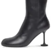 Damen-Stiefel 90 mm «Schwarzes Leder» 701937WBCR01000