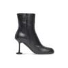 Damen-Stiefel 90 mm «Schwarzes Leder» 701937WBCR01000