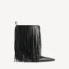 Damen-Stiefeletten «Avenue Fringe» in Schwarz Damen-Stiefeletten «Avenue Fringe» in Schwarz