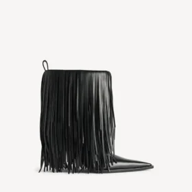 Damen-Stiefeletten «Avenue Fringe» in Schwarz