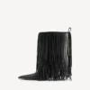 Damen-Stiefeletten «Avenue Fringe» in Schwarz Damen-Stiefeletten «Avenue Fringe» in Schwarz