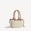 Damen-Strandtasche «Le City» klein in Beige/Camel Damen-Strandtasche «Le City» klein in Beige/Camel