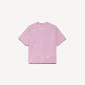 Damen-T-Shirt «520 Stickers» in mittlerer Passform in Altrosa/Weiss