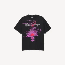 Damen-T-Shirt «Dream» in schwarzer Farbe mit mittlerer Passform