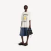 Damen-T-Shirt «Salon de Couture» in Creme Damen-T-Shirt «Salon de Couture» in Creme