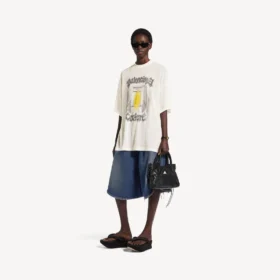 Damen-T-Shirt «Salon de Couture» in Creme