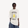 Damen-T-Shirt «Salon de Couture» in Creme Damen-T-Shirt «Salon de Couture» in Creme