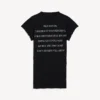 Damen-T-Shirt «The Song of the Highest Tower» in kleiner Passform, schwarz Damen-T-Shirt «The Song of the Highest Tower» in kleiner Passform, schwarz