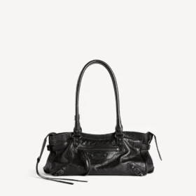 Damen-Tasche «Le City Bag East-West» in Schwarz