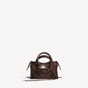 Damen-Tasche «Le City Bag Mini» in Hell-Espresso