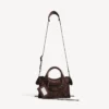 Damen-Tasche «Le City Bag Mini» in Hell-Espresso Damen-Tasche «Le City Bag Mini» in Hell-Espresso
