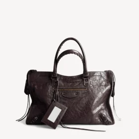 Damen-Tasche «Le City» gross in Espresso
