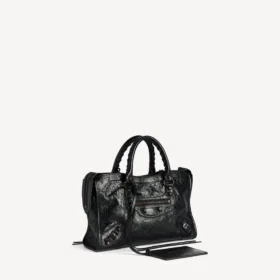Damen-Tasche «Le City» klein in Schwarz