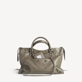 Damen-Tasche «Le City» Medium in Armeegrün