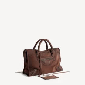 Damen-Tasche «Le City» Medium in Hell-Espresso