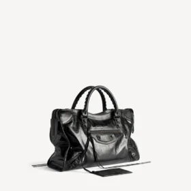 Damen-Tasche «Le City» Medium in Schwarz