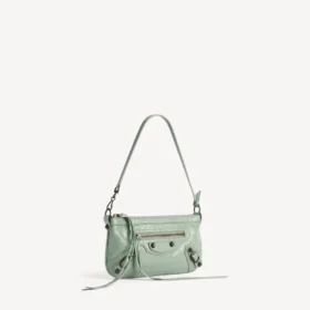 Damen-Tasche «Le City» mit Riemen in Heritage-Grün