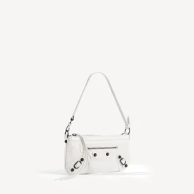 Damen-Tasche «Le City» mit Riemen in Optikweiss