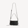Damen-Tasche «Le City» mit Riemen in Schwarz